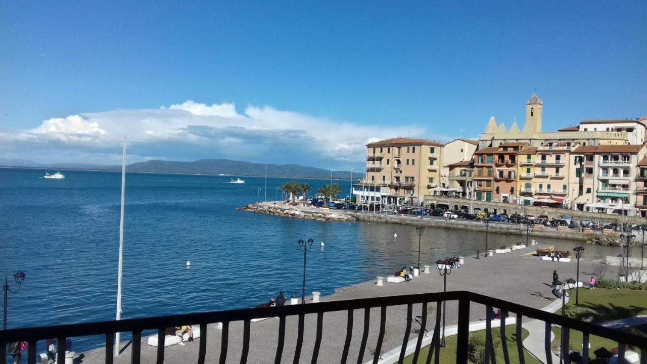 Ampio Monolocale Con Balcone Fronte Mare Villa Porto Santo Stefano  Exteriör bild