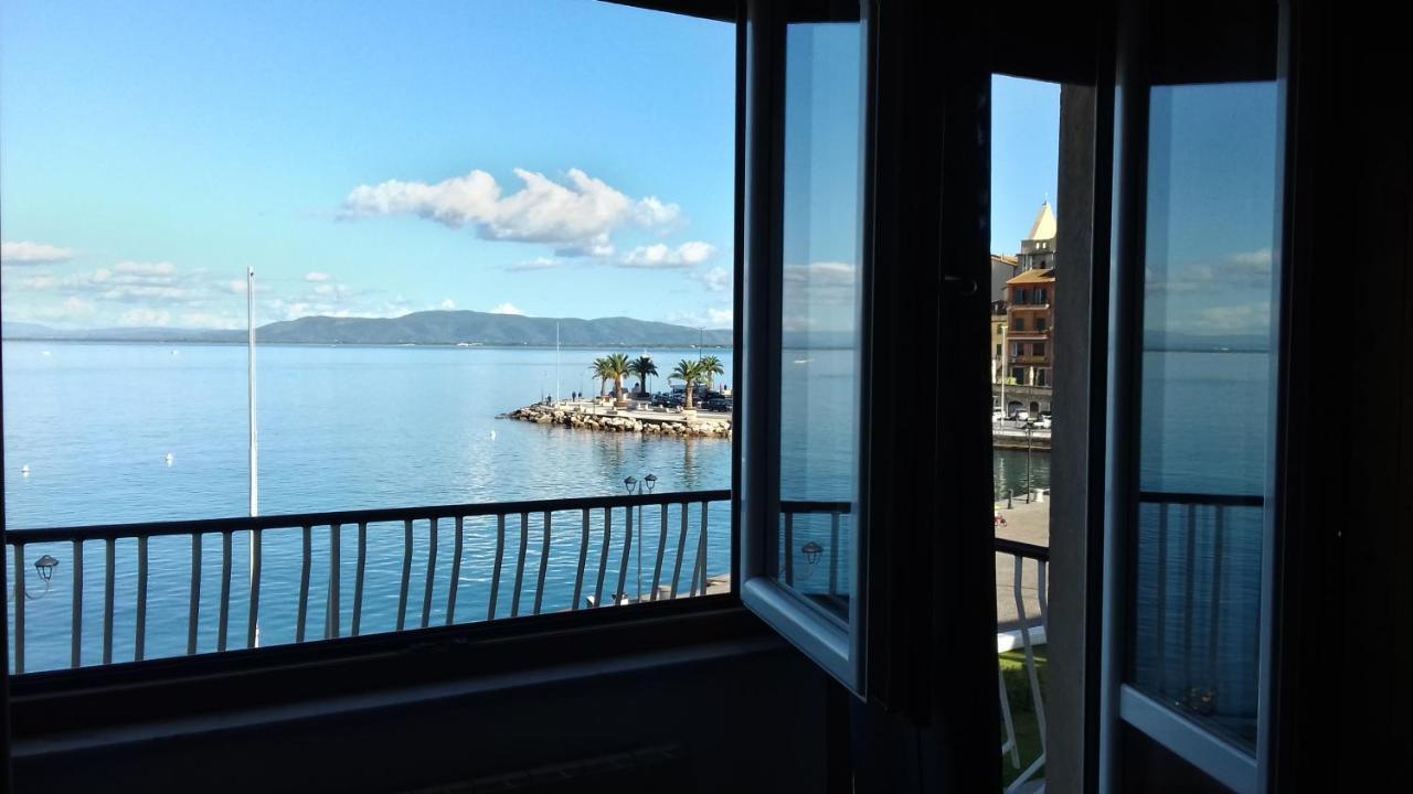 Ampio Monolocale Con Balcone Fronte Mare Villa Porto Santo Stefano  Exteriör bild